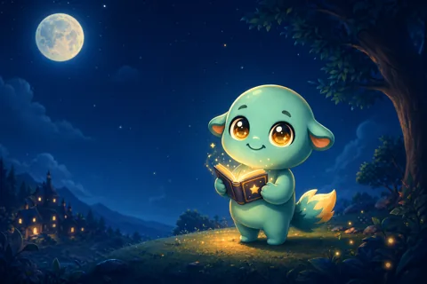 Kimoa mascot illustration